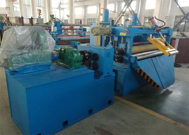 Metal Steel Sheet Slitting Machine For CR / HRC With Electric Control System