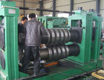 35 Tons Sheet Metal Slitter Machine , Automatic Slitting Machine Stepless Shearing Regulation